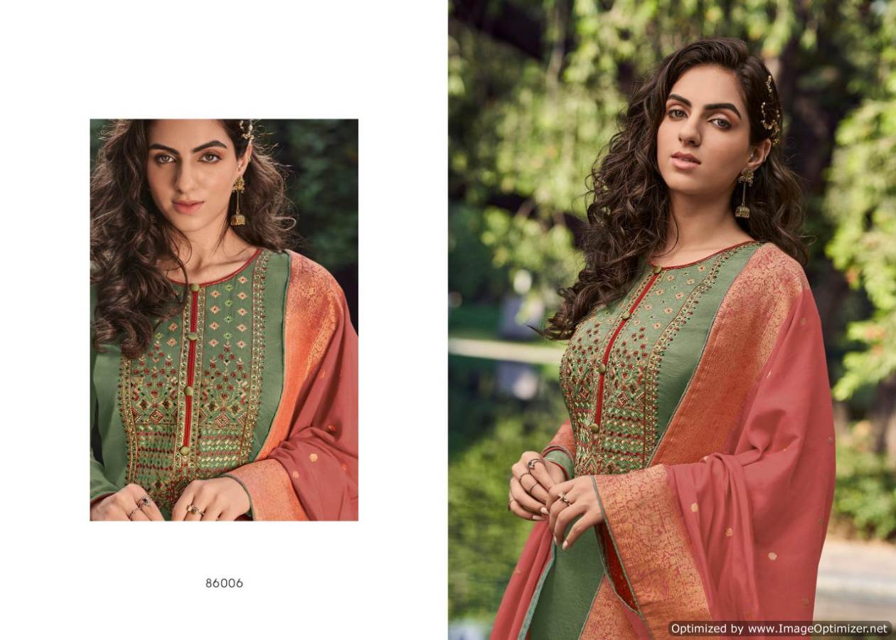 Deepsy Royal Touch 3 Designer Silk Heavy Embroidered Party Wear Dress Material collection at Wholesale Price